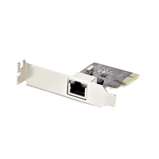 Startech 1-Port Gigabit PCIe Network Adapter Card, TAA Compliant - Network adapter - PCI Express x1 low profile - Gigabit Ethernet x 1 - black - TAA Compliant