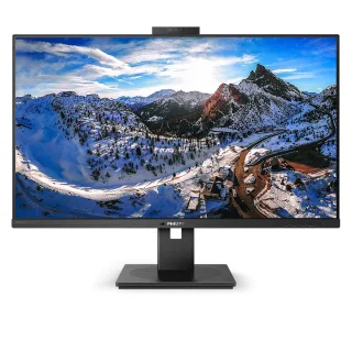Philips Brilliance P-line 326P1H - LED monitor - 32" - 2560 x 1440 QHD @ 75 Hz - IPS - 350 cd/m² - 1000:1 - 4 ms - 2xHDMI, DisplayPort, USB-C - speakers - black texture