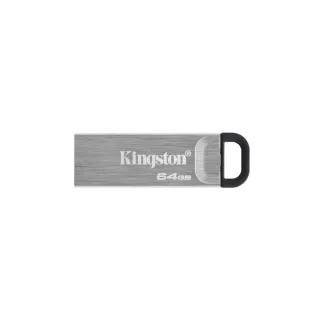Kingston DataTraveler Kyson 64GB USB 3.2 Capless Metal USB Flash Drive
