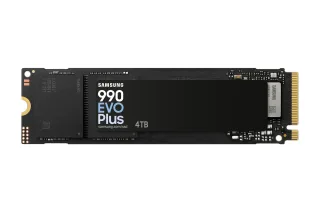 Samsung 990 EVO Plus MZ-V9S2T0 - SSD - encrypted - 4 TB - internal - M.2 2280 - PCIe 5.0 x2 (NVMe) - 256-bit AES - TCG Opal Encryption 2.0