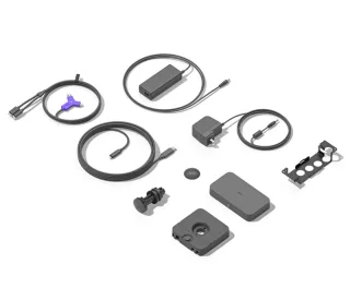 Logitech Swytch - Hub - 2 x HDMI + 1 x SuperSpeed USB + 2 x USB-C - desktop
