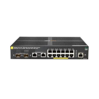 HPE JL693A Aruba 2930F 12G PoE+ Switch in