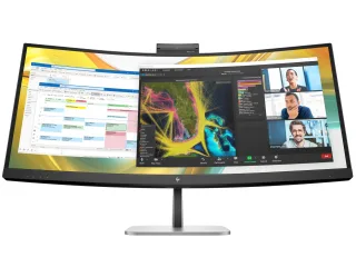HP 534pm - Series 5 Pro - LED monitor - curved - 34" - 3440 x 1440 WQHD @ 100 Hz - VA - 400 cd/m² - 4000:1 - 5 ms - HDMI, DisplayPort, USB-C - jet black, natural silver (stand)