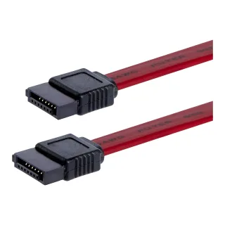 StarTech 12in SATA Serial ATA Cable - SATA cable - Serial ATA 150/300 - SATA (F) to SATA (F) - 1 ft - red - SATA12 - SATA cable - Serial ATA 150/300 - SATA (F) to SATA (F) - 30.5 cm - red - for P/N: 10P6G-PCIE-SATA-CARD, 2P6G-PCIE-SATA-CARD, 4P6G-PCIE-SATA-CARD, 6P6G-PCIE-SATA-CARD