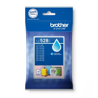 Brother LC528C - Cyan - original - pillow pack - ink cartridge - for Brother MFC-J6975DW, MFC-J6977DW