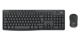 Logitech MK370 Combo for Business - Keyboard and mouse set - wireless - Bluetooth LE - QWERTY - UK - graphite