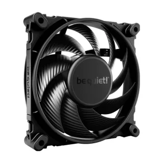 be quiet! Silent Wings 4 PWM High Speed Black Fan, 120mm, 2500RPM, 4-Pin PWM Fan Connector, Black Frame, Black Blades, Optimized Fan Blades for High End Performance, 2 Mounting Options