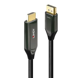 Lindy 40930 1M Active Displayport 1.4 an HDMI 8K60 Cable