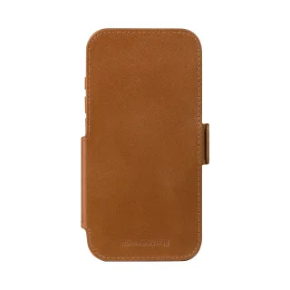 dbramante1928 Copenhagen - Flip cover for mobile phone - full-grain leather - tan - for Apple iPhone 17 Pro, 18 Pro