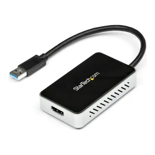 Startech USB 3.0 to HDMI & DVI Adapter with 1x USB Port - External Video & Graphics Card Adapter - Dual Monitor Hub - Supports Windows (USB32HDEH) - Docking station - USB 3.0 - HDMI - TAA Compliant - for P/N: HDDVIMM3, HDMM12, HDMM15, HDMM1MP, HDMM2MP, HDMM3, HDMM3MP, HDMM50A, HDMM6, HDPMM50