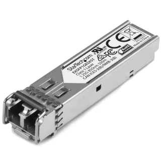 Startech Juniper EX-SFP-1GE-LX Compatible SFP Module, 1000BASE-LX, 1GbE Single Mode (SMF) Fiber Optic Transceiver, 1GE Gigabit Ethernet SFP, LC Connector, 10km, 1310nm, DDM, Mini GBIC - Lifetime Warranty (EXSFP1GELXST)