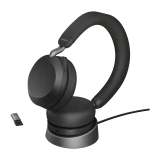 JABRA EVOLVE2 75 LINK380A UC STEREO STAND BLACK