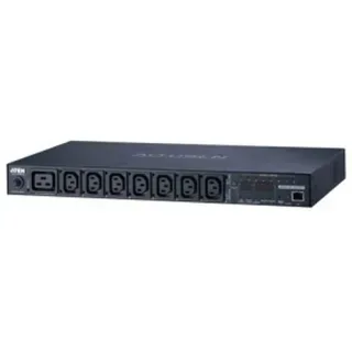 ATEN PE8208G eco PDU - Power distribution unit (rack-mountable) - AC 100-240 V - 3840 Watt - Ethernet 10/100 - input: IEC 60320 C20 - output connectors: 8 - 1U