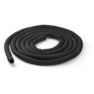 Startech 15' (4.6m) Cable Management Sleeve, Flexible Coiled Cable Wrap, 1-1.5" diameter Expandable Sleeve, Polyester Cord Manager/Protector/Concealer, Black Trimmable Cable Organizer - Cable & Wire Hider (WKSTNCM2) - Cable concealer - black - 4.6 m