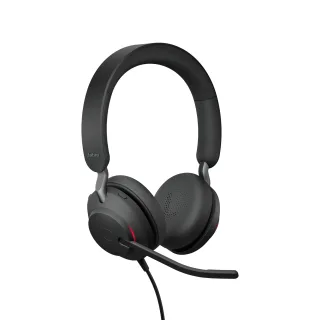 Jabra Evolve2 40 SE UC Stereo - Headset - on-ear - wired - USB-C, USB-A - noise isolating - Optimised for UC