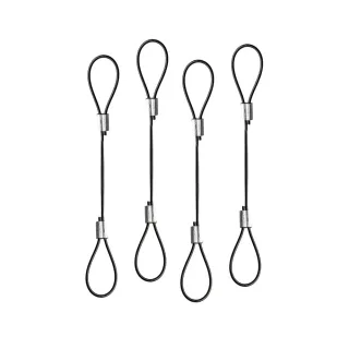 Lindy 40774 Cable Adapter Tethers-pack of 4