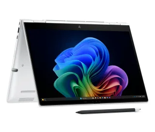 HP EliteBook 8 Flip G2i Notebook Next Gen - Copilot+ PC - flip design - Intel Core Ultra 7 - 356H / up to 4.7 GHz - Win 11 Pro - Intel Graphics - 32 GB RAM - 1 TB SSD NVMe - 13.3" IPS touchscreen HP SureView 6 1920 x 1200 - NFC, Wi-Fi 7, Bluetooth 6.0 - 5G - glacier silver - kbd: UK - with HP Wolf Pro Security Edition (1 year)