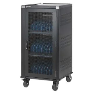 Manhattan 181273 Charging Cabinet X30 USB-C 65W-LAPTOPS to 15.6 Trolley
