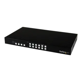 Startech 4x4 HDMI Matrix Switch with Picture-and-Picture Multiviewer or Video Wall - 4x4 Matrix Switch with Video Combining (VS424HDPIP)