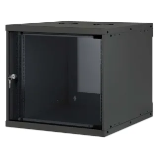 Intellinet 714808 Network Cabinet Wall Mount 9U- (Basic) 560MM Black Flatpack
