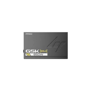 Antec GSK850 V2 850W Fully Modular ATX 3.1 Power Supply, 80 PLUS Gold, PCIe 5.1 Ready with 12V-2x6 Cable, Silent 120mm Fan, High-Performance PSU for Gaming PCs