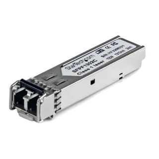 Startech Cisco GLC-FE-100FX Compatible SFP Module, 100BASE-FX, 100Mbps Multimode Fiber MMF Optic Transceiver, 100 Mbps, LC Connector, 2km, 1310nm, DDM, Cisco ASR920, IE2000, IE4000 - Lifetime Warranty (SFPF1302C) - SFP (mini-GBIC) transceiver module - 100Mb LAN - 100Base-FX - LC multi-mode - up to 2 km - 1310 nm