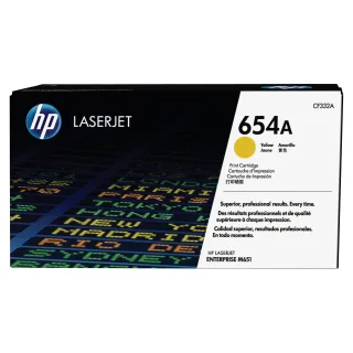 HP 654A - CF332A - 1 x Yellow - Toner cartridge