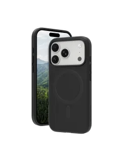 dbramante1928 Greenland Pro - Protective cover for mobile phone - MagSafe compatibility - plastic - night black - for Apple iPhone 17 Pro, 18 Pro
