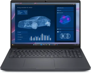 Dell Pro Max 16 MC16255 AMD Ryzen AI 7 PRO 450 (24MB cache, 8 cores, 16 threads, up to 5.1 GHz max boost) 32GB: 1x32GB, LPDDR5x, 8000 MT/s, Dual Channel, non-ECC 1 TB Performance SSD, Gen5, SED Ready No Additional Hard Drive 16" FHD+ LCD with 400 nits, Non-touch, FHD RGB IR Camera, Microphone, WLAN NVIDIA? RTX? PRO 500 Blackwell Generation, 6 GB GDDR7 Palmrest, FPR+CV3  FHD RGB HDR Camera, 1080p at 30 fps, TNR, Camera Shutter, Microphone MediaTek Wi-Fi 7 MT7925, Bluetooth? 5.4 wireless card   En