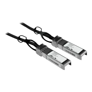 Startech Cisco SFP-H10GB-CU1M Compatible 1m 10G SFP+ to SFP+ Direct Attach Cable Twinax, 10GbE SFP+ Copper DAC 10Gbps Low Power Passive Transceiver Module DAC, Cisco Firepower ASR920 - Lifetime Warranty (SFPCMM1M) - Direct attach cable - SFP+ to SFP+ - 1 m - twinaxial - for P/N: ET10GSFP, PEX10000SFPI, PEX10GSFP4I, PEX20000SFPI