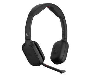 HP Poly Focus 625 - Headset - on-ear - Bluetooth - wireless - active noise cancelling - USB-C via Bluetooth adapter - black - Certified for Microsoft Teams Open Office, Certified for Microsoft Teams, Google Meet Certified, Zoom Workplace Headset Certified, Zoom Workplace Contact Centre Headset Certified, Microsoft Teams Native Bluetooth Certified