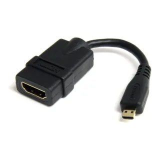 Startech 5in High Speed HDMI Adapter Cable - HDMI to HDMI Micro - F/M - 5 inch Micro HDMI Adapter - HDMI Female to Micro HDMI Male (HDADFM5IN)