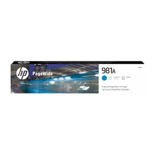 HP 981A - 70 ml - cyan - original - PageWide - ink cartridge
