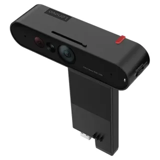 Lenovo ThinkVision MC60 - Webcam - colour - 1920 x 1080 - 1080p - audio - USB 2.0 - MJPEG, YUY2
