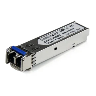 Startech Cisco GLC-LH-SMD Compatible SFP Module 1000BASE-LH 1GbE Single Mode (SMF) Fiber SMF Optic Transceiver 1GE Gigabit Ethernet SFP LC 20km, 1310nm, DDM, Cisco Firepower, IE2000 - Lifetime Warranty (SFPG1320C)