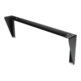 Startech 1U Wall Mount Patch Panel Bracket - 19 in - Steel - Vertical Mounting Bracket for Networking and Data Equipment (RK119WALLV) - Mounting bracket - wall mountable - black - 1U - 19" - for P/N: SV831DUSBUK