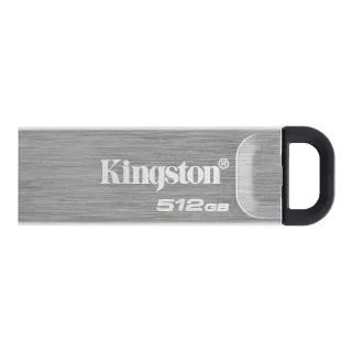Kingston DataTraveler DTKN/512GB Kyson USB flash drive, 512 GB, USB 3.2 Gen 1 , Capless, Metal