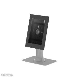 Neomounts WL15-601BL1 - Enclosure - modular - for tablet - lockable - steel - black - screen size: 10.9"-11" - mounting interface: 75 x 75 mm - stand mountable