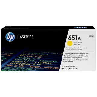 HP 651A - CE342A - 1 x Yellow - Toner cartridge