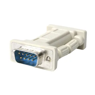 StarTech DB9 RS232 Serial Null Modem Adapter - Null modem adapter - DB-9 (M) to DB-9 (F) - NM9MF - Null modem adapter - DB-9 (M) to DB-9 (F)