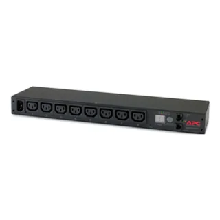 APC Metered Rack PDU AP7820B - Power distribution unit (rack-mountable) - AC 200/208/230 V - 2300 VA - Ethernet 10/100 - input: IEC 60320 C14 - output connectors: 8 (power IEC 60320 C13) - 1U - 1.98 m cord