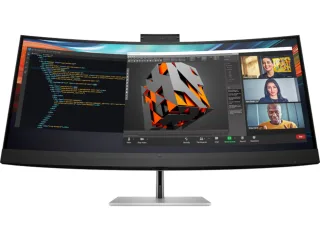 HP 740pm - Series 7 Pro - LED monitor - curved - 40" (39.7" viewable) - 5120 x 2160 WUHD @ 60 Hz - IPS - 300 cd/m² - 1000:1 - 5 ms - 2xThunderbolt 3, HDMI, DisplayPort - speakers - black, silver