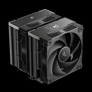 DeepCool AK620 G2 DIGITAL NYX Dual Tower CPU Cooler, Black, 2 x 120mm Fan,  6 x advanced  Copper Heatpipes, Intel/AMD