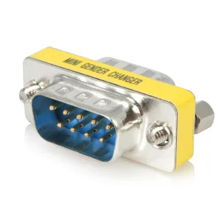 StarTech Slimline Serial DB9 Gender Changer - M/M - Serial gender changer - DB-9 (M) to DB-9 (M) - GC9SM - Serial gender converter - DB-9 (M) to DB-9 (M) - for P/N: IC232TTL