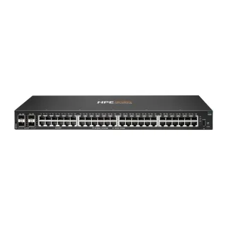 HPE Aruba Networking CX 6000 48p 10M/100M/1G 4p SFP 1G - Switch - Managed - 48 x 10/100/1000 + 4 x Gigabit SFP (uplink) - side to side airflow - rack-mountable, wall-mountable - BTO