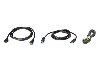 ATEN 2L-7D02UHX3 - Keyboard / video / mouse (KVM) cable kit