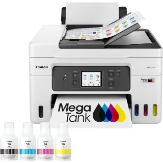 Canon MAXIFY GX4050 - Multifunction printer - colour - ink-jet - refillable - Legal (216 x 356 mm) (original) - A4/Legal (media) - up to 18 ipm (printing) - 350 sheets - 33.6 Kbps - USB 2.0, Wi-Fi(ac)