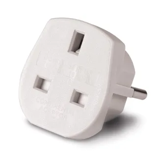Lindy 73099 UK to Euro Adapter Travel Plug 230-250V / 10 Amps