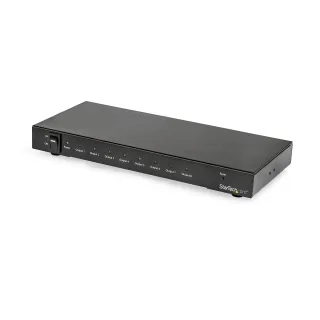 Startech 4K 60hz HDMI Splitter - 8 Port - HDR Support - 7.1 Surround Sound Audio - HDMI Distribution Amplifier - HDMI 2.0 Splitter (ST128HD20)