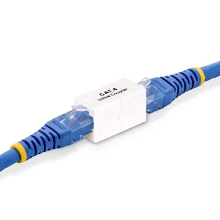 Startech RJ45 Coupler 5-Pack, Inline Cat6 Coupler, Female to Female (F/F) T568 Connector, Unshielded Ethernet Cable Extension - 5 Pack (IN-CAT6-COUPLER-U5) - Network coupler - RJ-45 (F) to RJ-45 (F) - unshielded - CAT 5/5e/6 - passive - white (pack of 5)